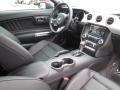 2015 Magnetic Metallic Ford Mustang EcoBoost Premium Coupe  photo #12