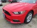 2015 Race Red Ford Mustang V6 Coupe  photo #6