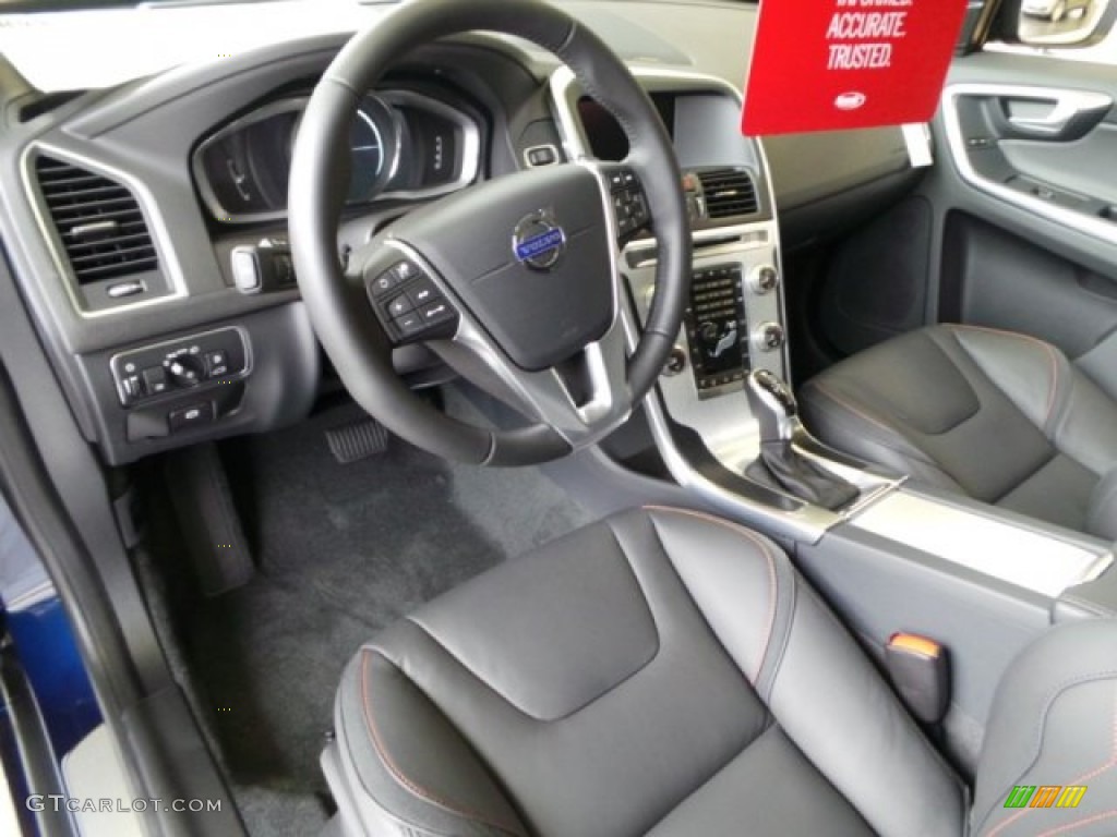 Ocean Race Black/Orange Interior 2015 Volvo XC60 T6 Drive-E Ocean Race Photo #101925737