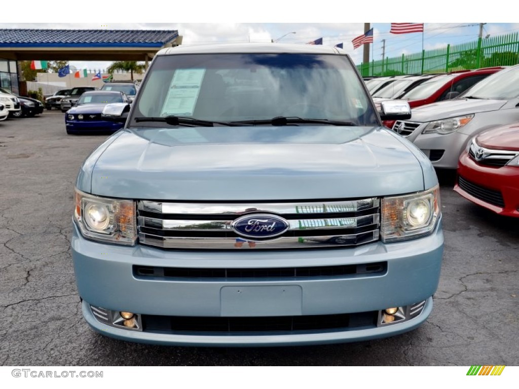 2009 Flex Limited - Light Ice Blue Metallic / Medium Light Stone photo #2