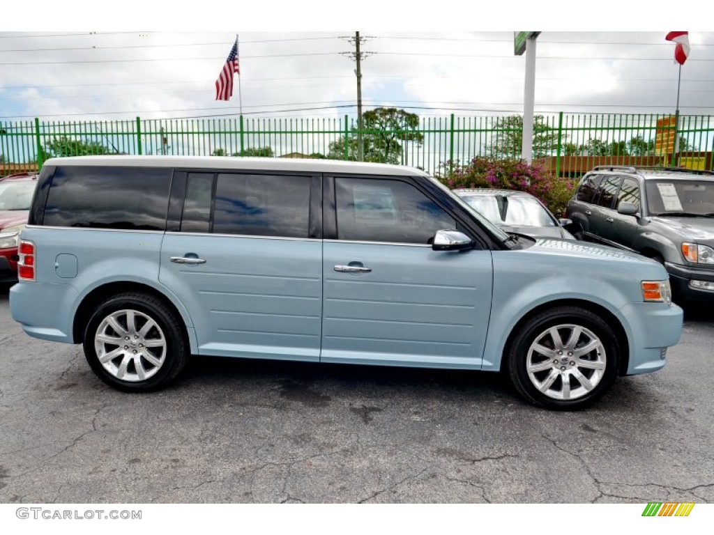 Light Ice Blue Metallic 2009 Ford Flex Limited Exterior Photo #101926022