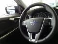 2015 Volvo XC60 Ocean Race Black/Orange Interior Steering Wheel Photo