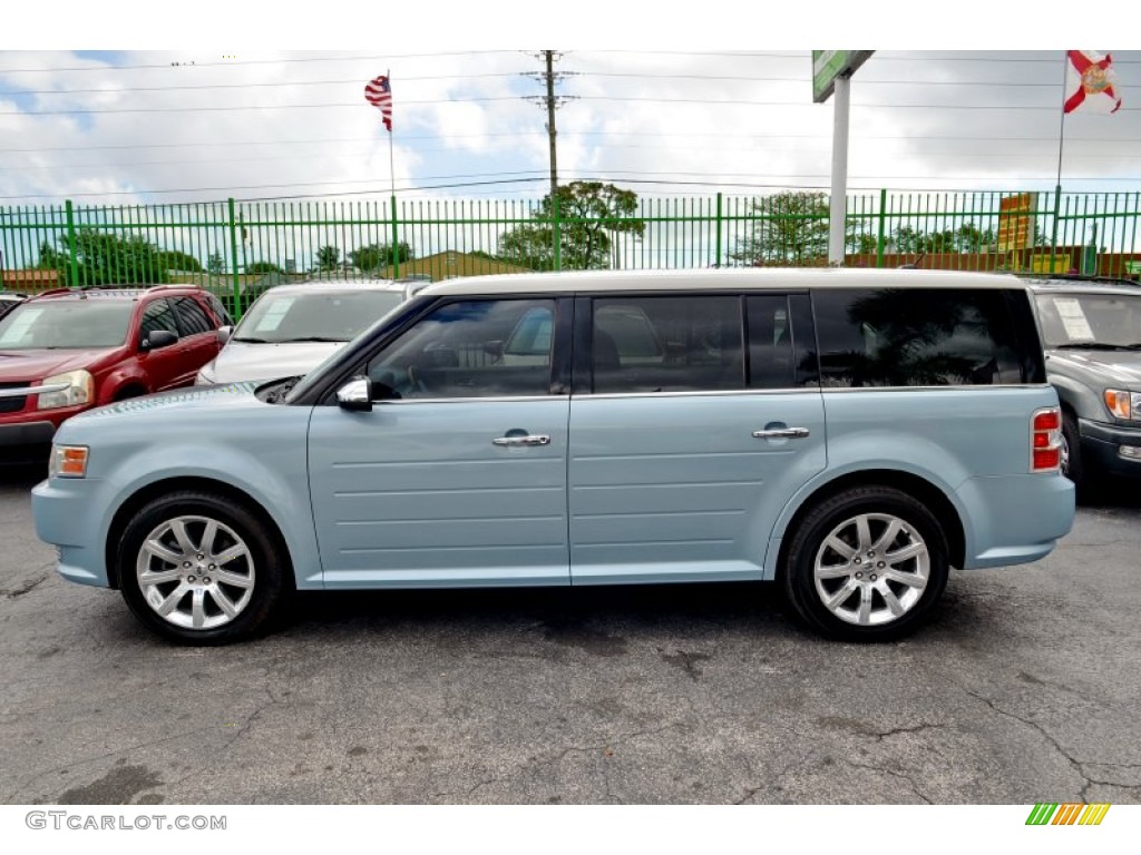 Light Ice Blue Metallic 2009 Ford Flex Limited Exterior Photo #101926826