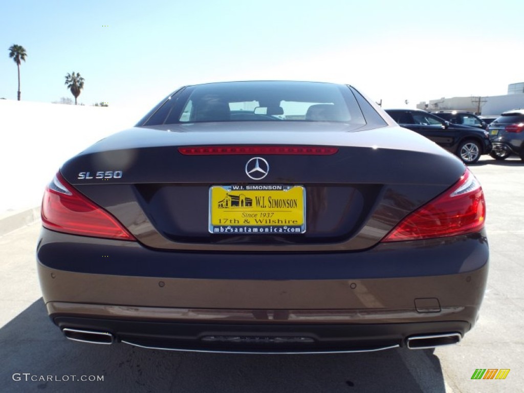 2015 SL 550 Roadster - Dolomite Brown Metallic / Nut Brown/Black photo #9