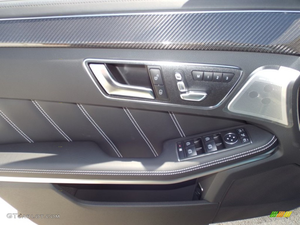 2015 Mercedes-Benz E 63 AMG S 4Matic Sedan Black Door Panel Photo #101927933