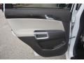 Black/Light Titanium 2015 Chevrolet Captiva Sport LTZ Door Panel