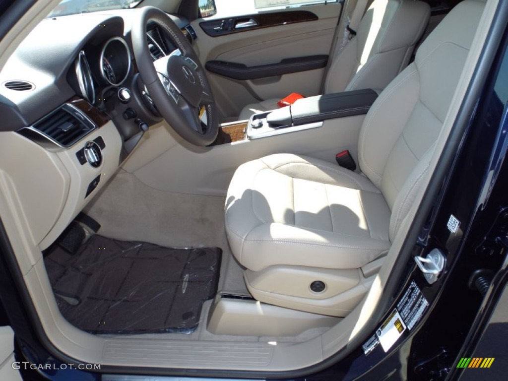 Almond Beige/Mocha Interior 2015 Mercedes-Benz ML 350 Photo #101930780