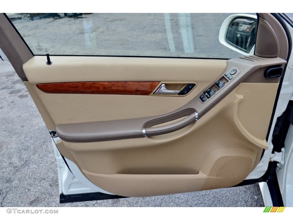 2006 Mercedes-Benz R 350 4Matic Macadamia Door Panel Photo #101932340