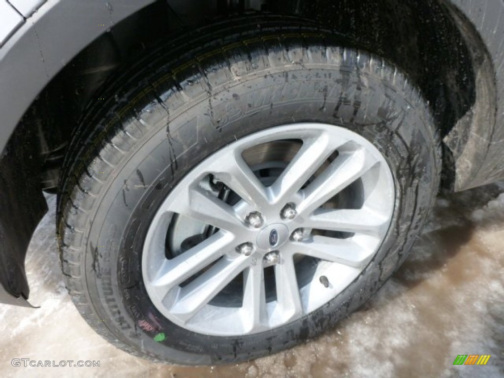 2015 Explorer XLT 4WD - Ingot Silver / Charcoal Black photo #7