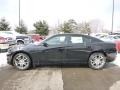 2015 Pitch Black Dodge Charger SE AWD  photo #2