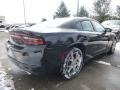 2015 Pitch Black Dodge Charger SE AWD  photo #5