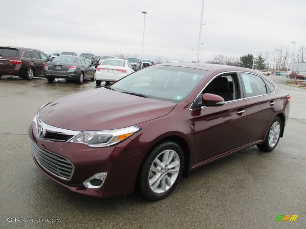 2014 Avalon XLE - Sizzling Crimson Mica / Black photo #5