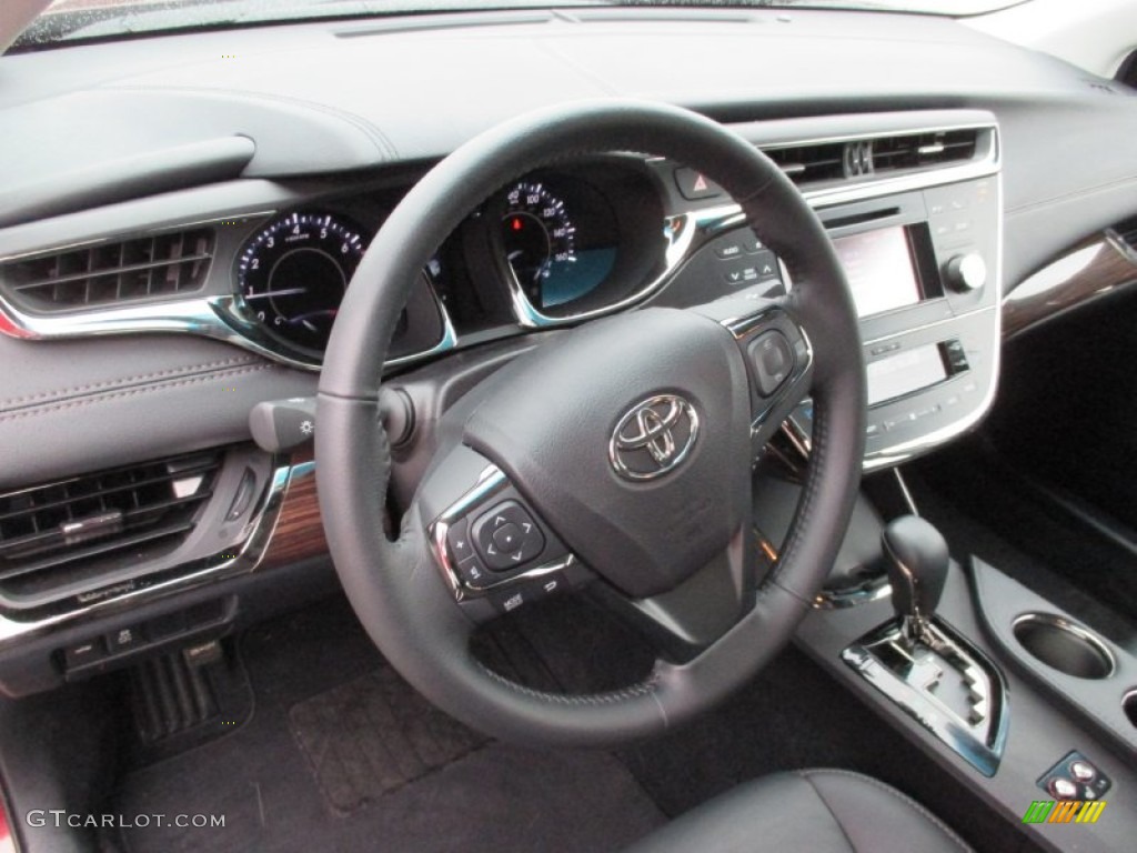 2014 Avalon XLE - Sizzling Crimson Mica / Black photo #10