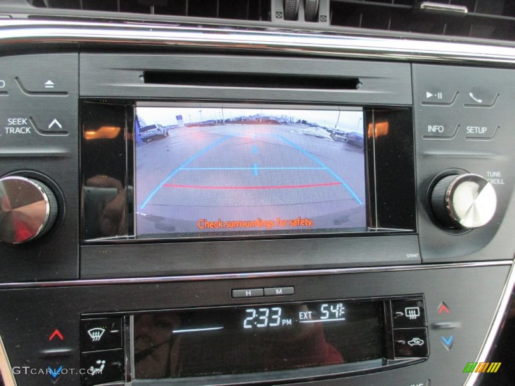 2014 Avalon XLE - Sizzling Crimson Mica / Black photo #14