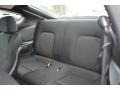 2007 Hyundai Tiburon Black Interior Rear Seat Photo