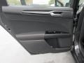 Charcoal Black 2015 Ford Fusion SE Door Panel