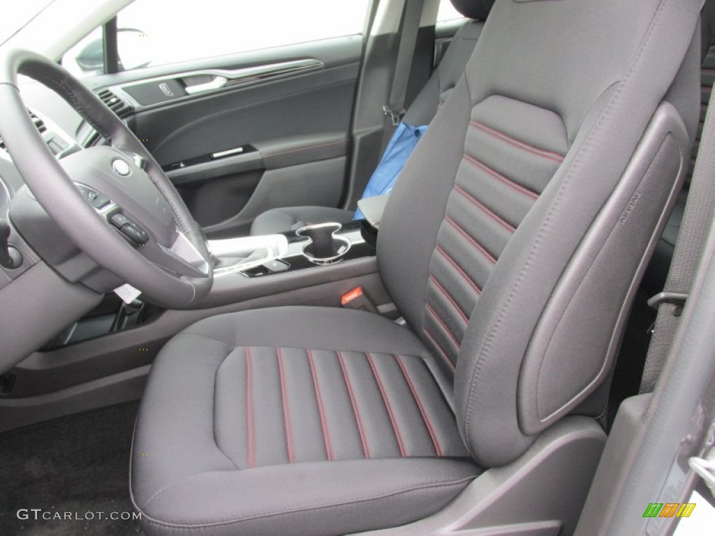 2015 Fusion SE - Magnetic Metallic / Charcoal Black photo #21