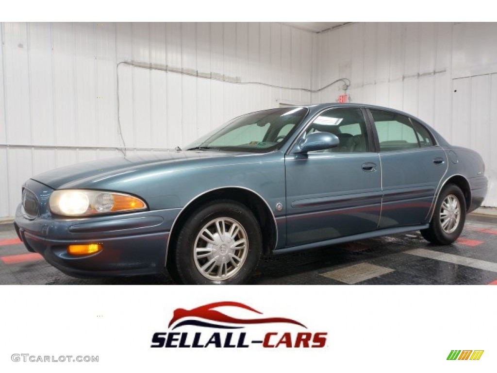 2002 LeSabre Custom - Titanium Blue Metallic / Taupe photo #1