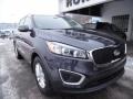 2016 Platinum Graphite Kia Sorento LX AWD  photo #2