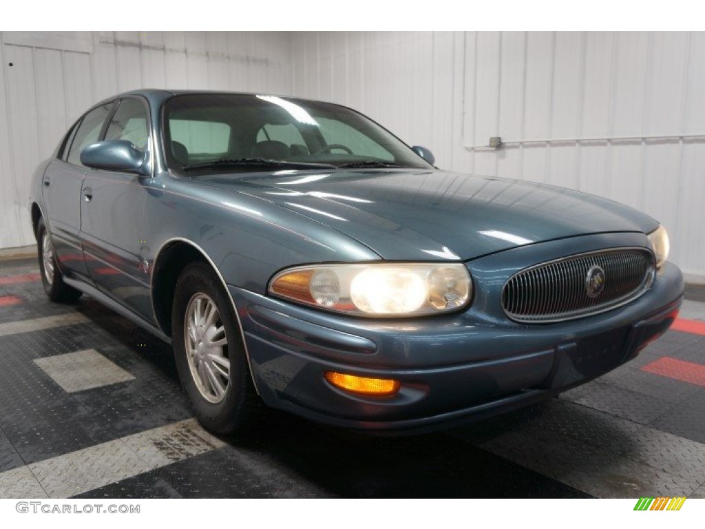 2002 LeSabre Custom - Titanium Blue Metallic / Taupe photo #5