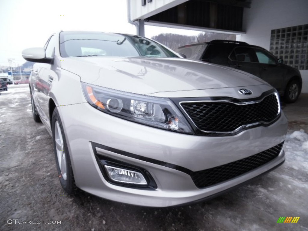 2015 Optima LX - Satin Metal / Beige photo #2