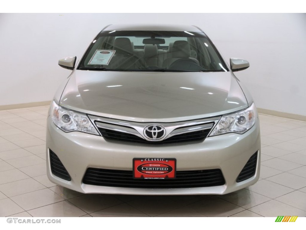 2013 Camry LE - Champagne Mica / Ivory photo #2