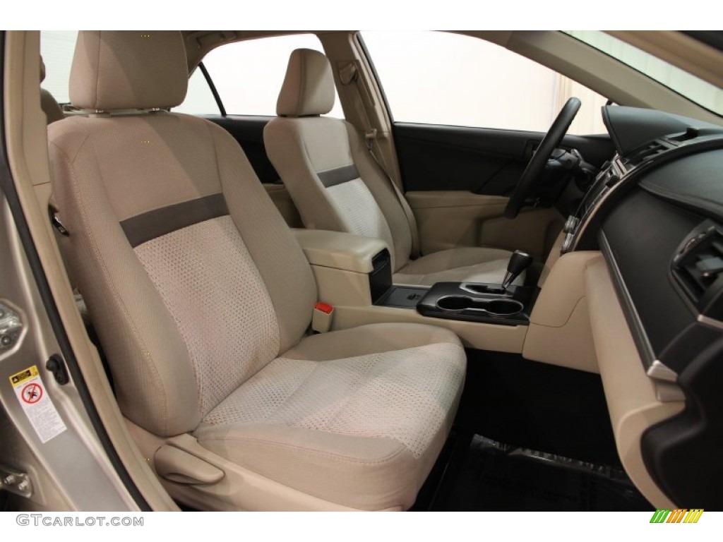 Ivory Interior 2013 Toyota Camry LE Photo #101938076