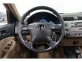 Beige Steering Wheel Photo for 2003 Honda Civic #101938122