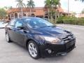 2014 Tuxedo Black Ford Focus Titanium Sedan  photo #1