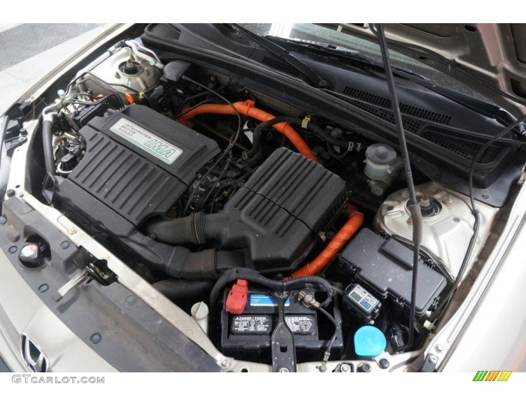 2003 Honda Civic Hybrid Sedan Engine Photos