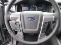 Ebony 2015 Ford Expedition EL Platinum Steering Wheel