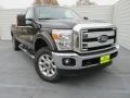 2015 Tuxedo Black Ford F350 Super Duty Lariat Crew Cab 4x4  photo #2