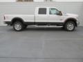 White Platinum - F350 Super Duty Lariat Crew Cab 4x4 Photo No. 3