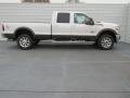 White Platinum - F350 Super Duty Lariat Crew Cab 4x4 Photo No. 4