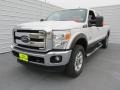White Platinum - F350 Super Duty Lariat Crew Cab 4x4 Photo No. 8
