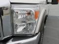 White Platinum - F350 Super Duty Lariat Crew Cab 4x4 Photo No. 10