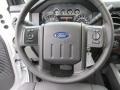 White Platinum - F350 Super Duty Lariat Crew Cab 4x4 Photo No. 36