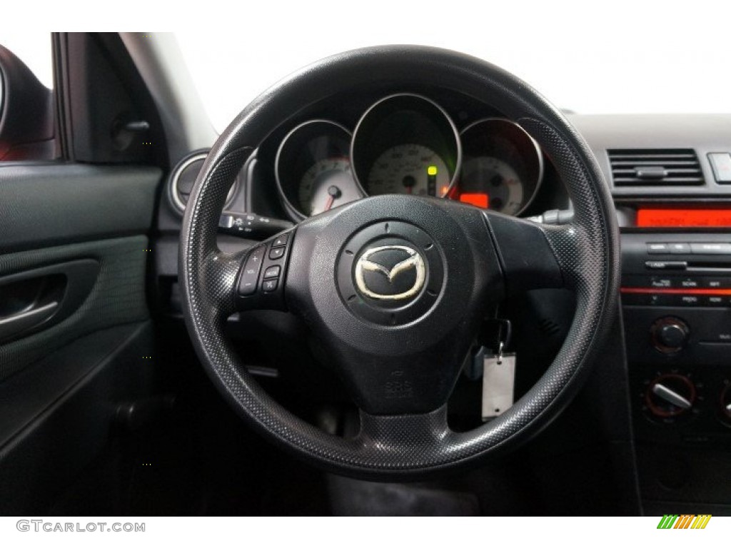 2008 Mazda MAZDA3 i Sport Sedan Steering Wheel Photos