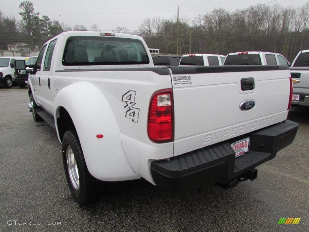 2012 F350 Super Duty XL Crew Cab 4x4 Dually - Oxford White / Steel photo #3