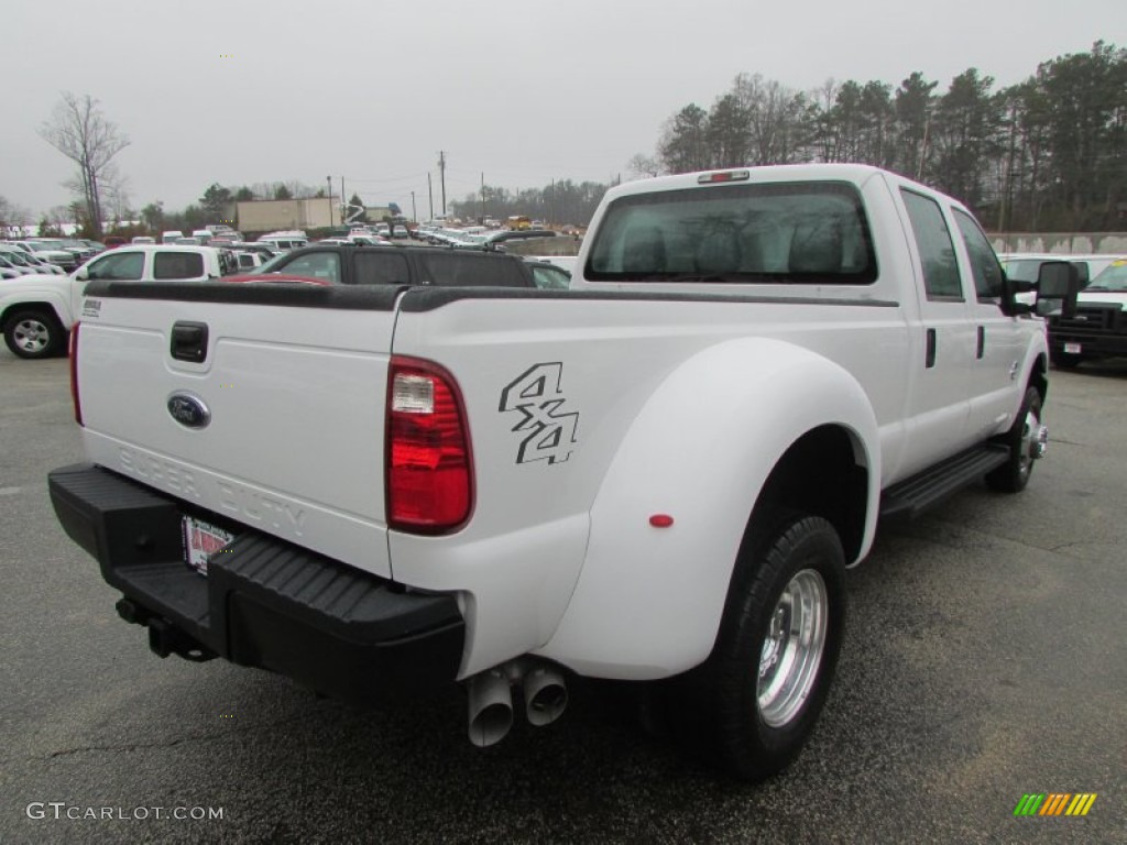 2012 F350 Super Duty XL Crew Cab 4x4 Dually - Oxford White / Steel photo #7