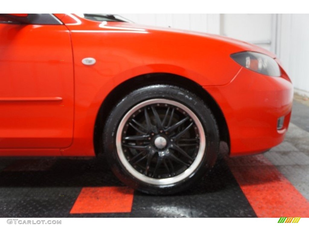 2008 MAZDA3 i Sport Sedan - True Red / Black photo #34