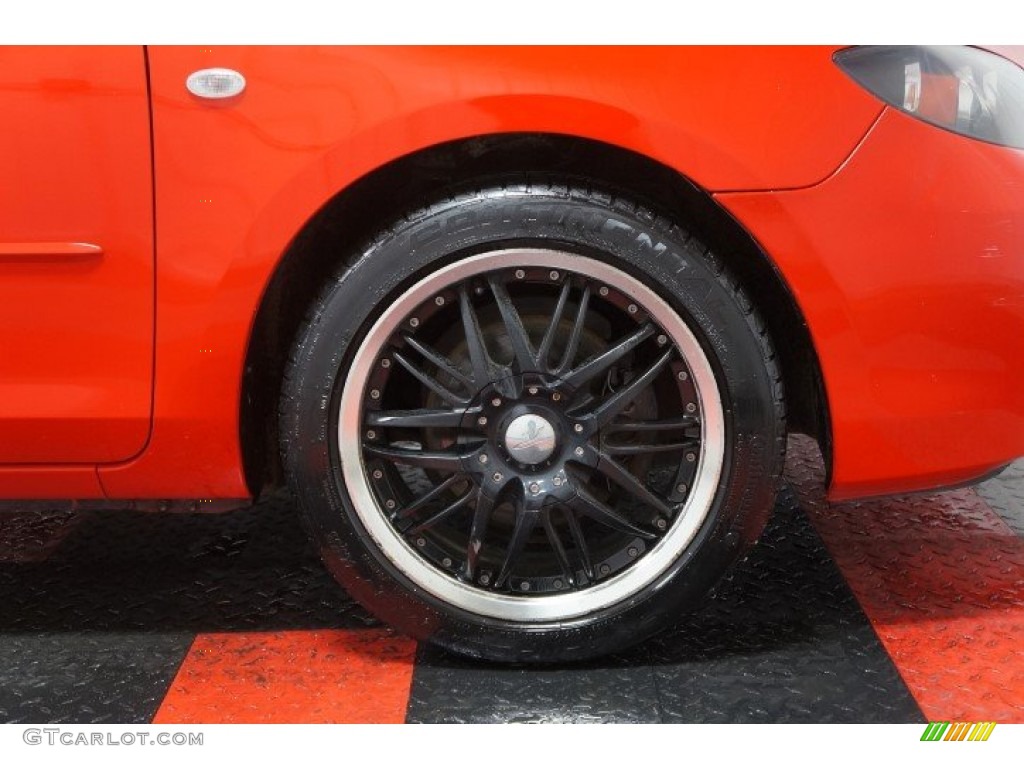 2008 MAZDA3 i Sport Sedan - True Red / Black photo #35