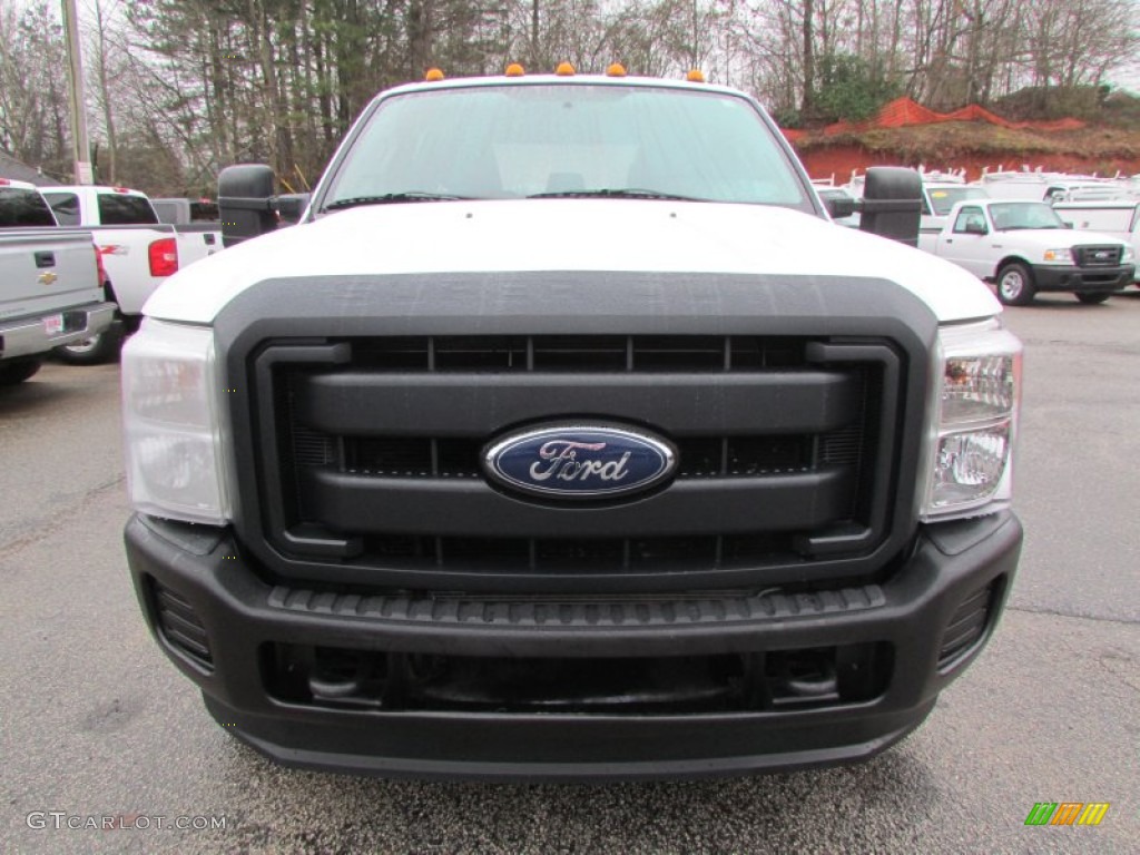 2012 F350 Super Duty XL Crew Cab 4x4 Dually - Oxford White / Steel photo #11