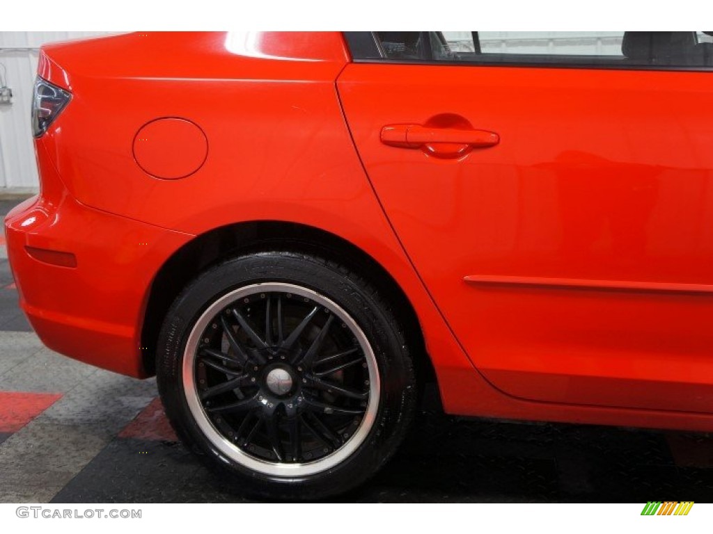 2008 MAZDA3 i Sport Sedan - True Red / Black photo #41