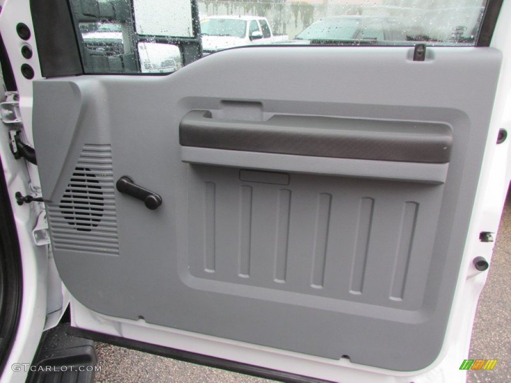 2012 F350 Super Duty XL Crew Cab 4x4 Dually - Oxford White / Steel photo #15