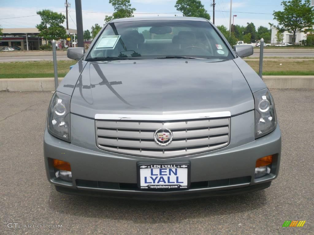 2006 CTS Sedan - Silver Smoke / Light Gray/Ebony photo #2