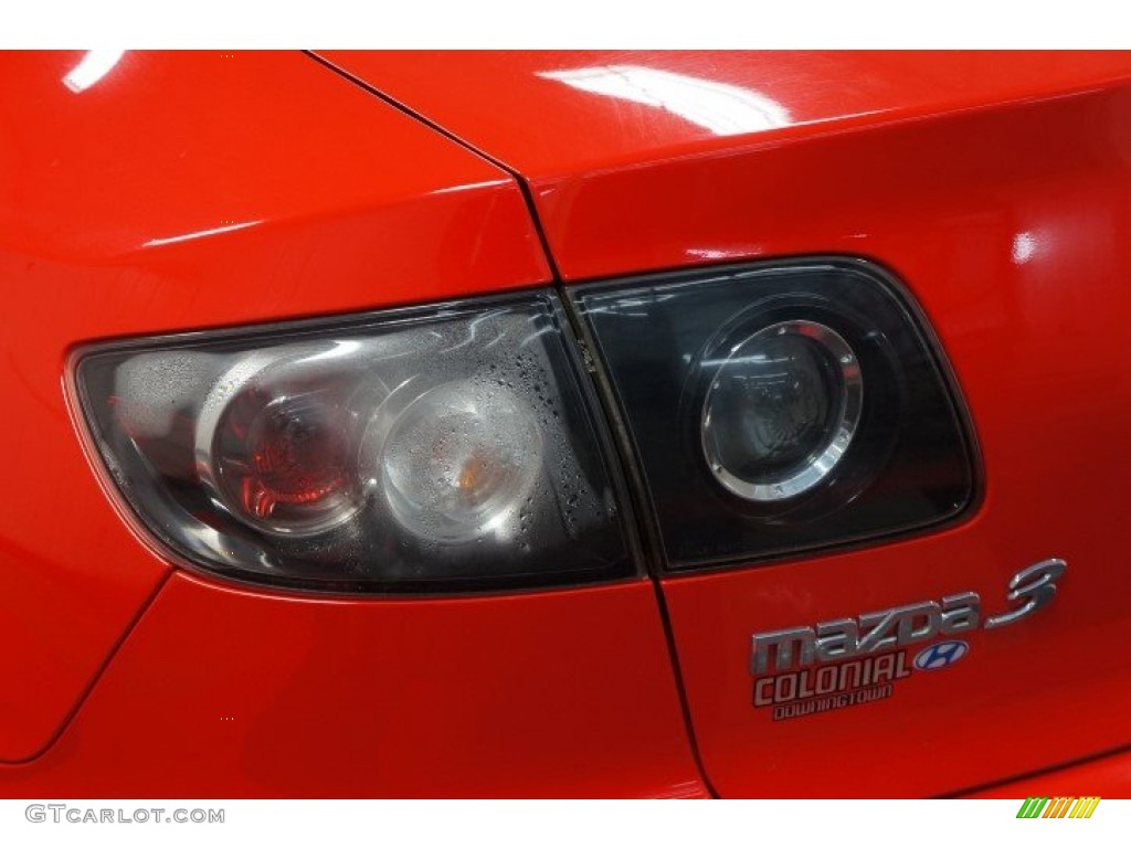 2008 MAZDA3 i Sport Sedan - True Red / Black photo #45