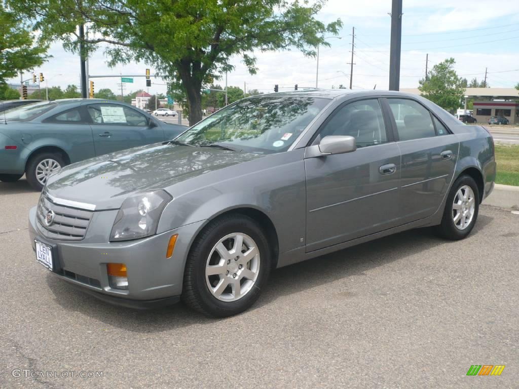 2006 CTS Sedan - Silver Smoke / Light Gray/Ebony photo #3