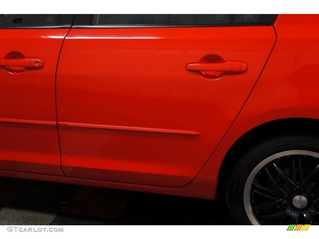 2008 MAZDA3 i Sport Sedan - True Red / Black photo #52