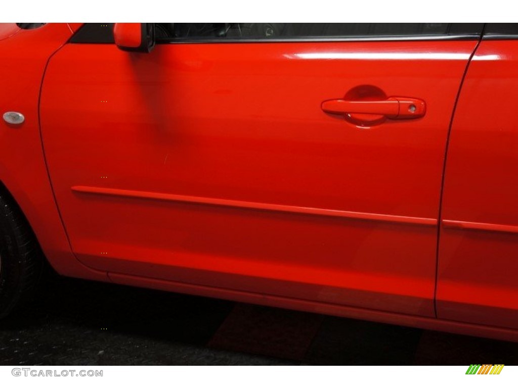 2008 MAZDA3 i Sport Sedan - True Red / Black photo #53